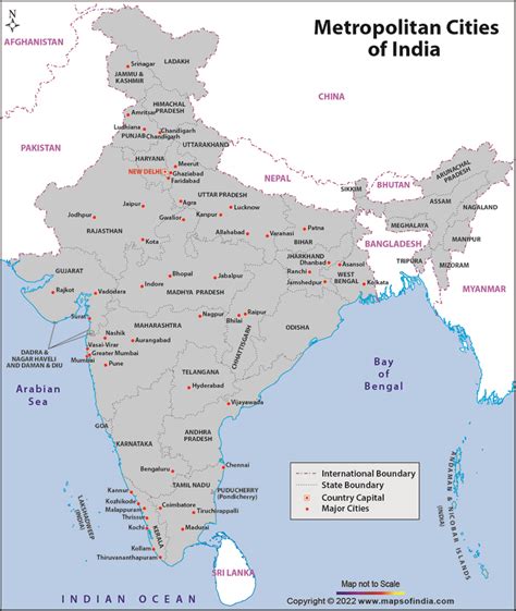 map of india with cities|Map of India cities: major cities and capital of India .